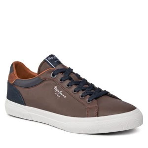 Sneakersy Pepe Jeans PMS30839 Brązowy