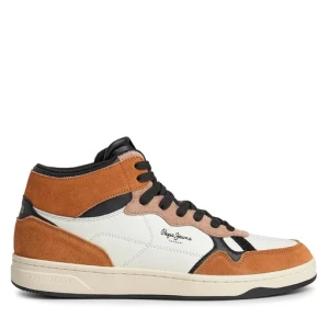 Sneakersy Pepe Jeans PMS30999 Brązowy