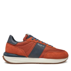 Sneakersy Pepe Jeans PMS60020 Brązowy