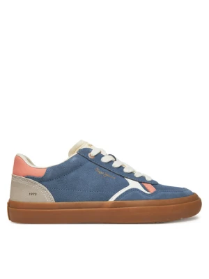 Sneakersy Pepe Jeans Travis City W PLS31592 Niebieski
