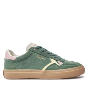 Sneakersy Pepe Jeans Travis Retro PLS31586 Zielony