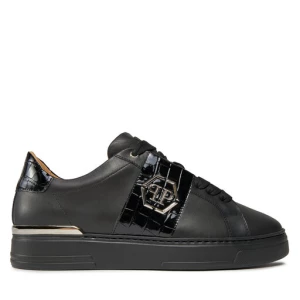 Sneakersy PHILIPP PLEIN Leather Lo-Top Sneakers AACS USC0513 PLE010N Black 02