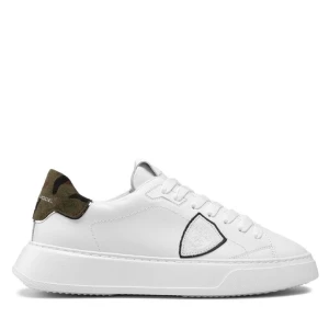Sneakersy Philippe Model Temple Low BTLU VC01 Blanc Militaire