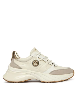 Sneakersy PINKO Ariel 36 SS0215P021 Kremowy
