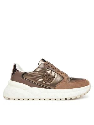 Sneakersy PINKO Gem 07 SS0055P106 Brązowy