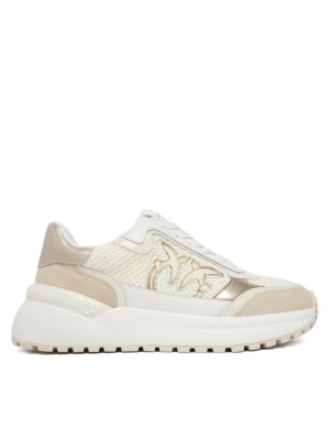 Sneakersy PINKO Gem 11 SS0143 P143 Écru Kremowy