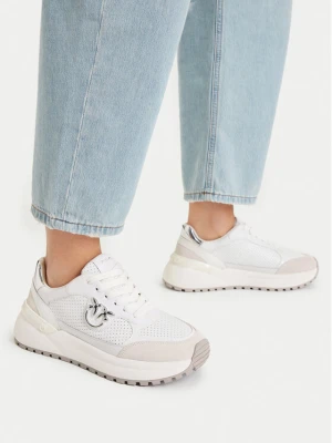 Sneakersy PINKO Gem 15 SS0149P069 Biały