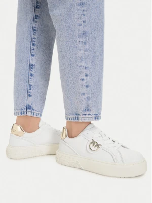 Sneakersy PINKO Yoko 06 SS0041P087 Biały