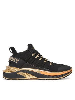 Sneakersy Plein Sport Runner Chrome Surfer PADS USC0579 STE003N Czarny