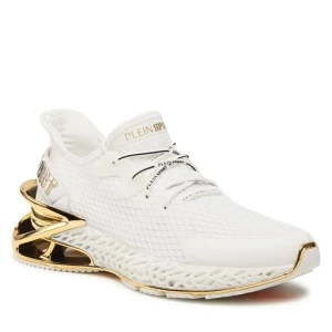 Sneakersy Plein Sport The Scratch FABS USC0335 PTE003N White/Gold 0116