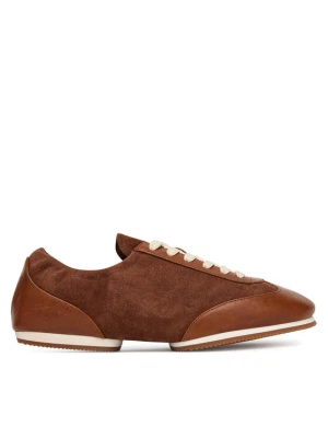 Sneakersy Polo Ralph Lauren 804972893002 Brązowy