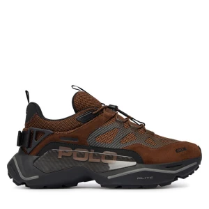 Sneakersy Polo Ralph Lauren 809974105003 Brązowy