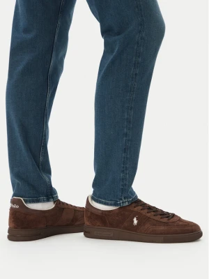 Sneakersy Polo Ralph Lauren Bedford 809P13079002 Brązowy