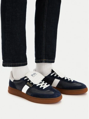 Sneakersy Polo Ralph Lauren Bedford Ft 804P16347001 Granatowy