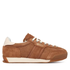 Sneakersy Polo Ralph Lauren Hester Trainer 804P01365002 Brązowy