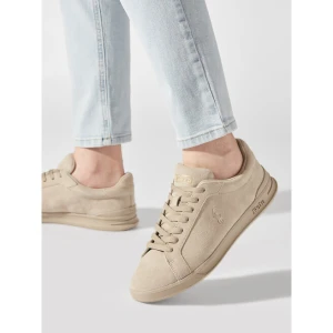 Sneakersy Polo Ralph Lauren Hrt Ct Ii 809877601001 Beżowy