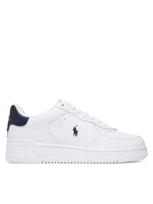 Sneakersy Polo Ralph Lauren Masters Ct Rib 809P01636001 Biały