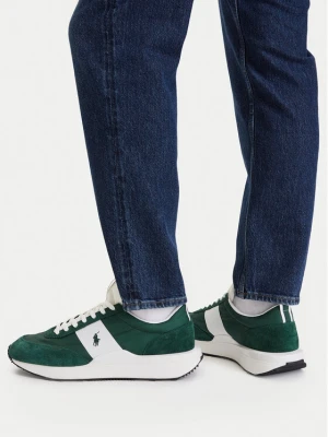 Sneakersy Polo Ralph Lauren Train 89 809P07284001 Zielony