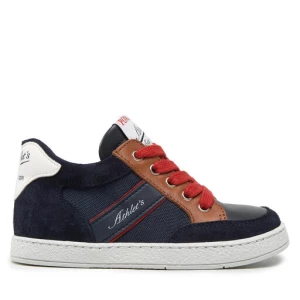 Sneakersy Pom d'Api Mousse Racing N1SECP0401 Granatowy