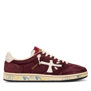 Sneakersy Premiata BSKT CLAY VAR 7707 Bordowy