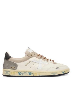 Sneakersy Premiata Bskt Clay Var 8163 Kremowy