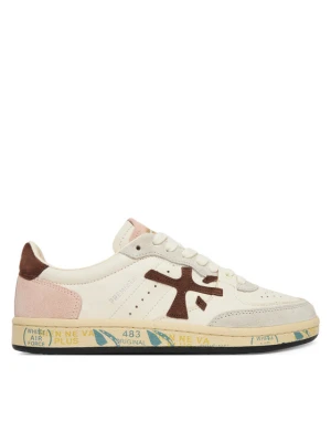 Sneakersy Premiata Bsktclad Bskt Clayd Var 8284 Écru Kremowy