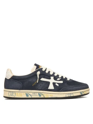 Sneakersy Premiata Bsktclay 7708 Granatowy