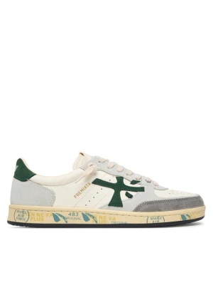Sneakersy Premiata Bsktclay Bskt Clay Var 7623 Kremowy