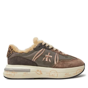 Sneakersy Premiata Cassie 7072M Brązowy