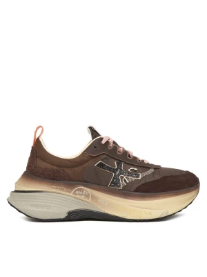 Sneakersy Premiata Hill Var 7896 Brązowy