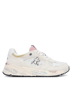 Sneakersy Premiata Mased Var 8206 Kremowy