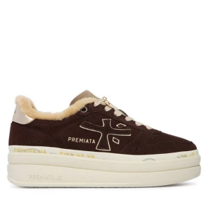 Sneakersy Premiata MICOL VAR 7894M Brązowy