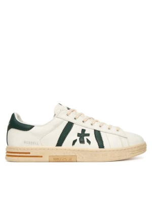 Sneakersy Premiata Russell Var 8029 Beżowy jasny