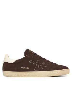Sneakersy Premiata Steven Var 7897 Brązowy
