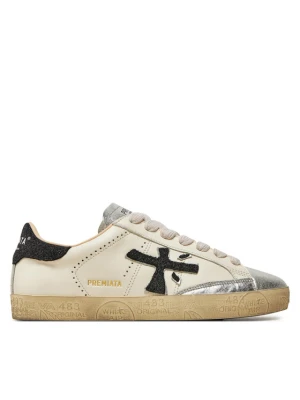 Sneakersy Premiata Stevend 6936 Écru Kremowy