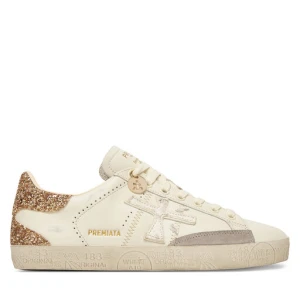 Sneakersy Premiata Stevend Var 8059 Kremowy
