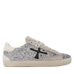 Sneakersy Premiata Stevend Var 8060 Srebrny