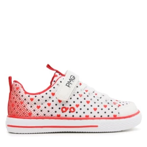 Sneakersy Primigi 3952000 S White/Red