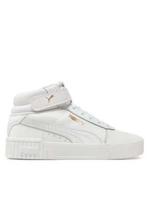 Sneakersy Puma Carina 2.0 Mid Jr 387376 03 Biały