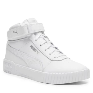 Sneakersy Puma Carina Mid Jr 38737602 Biały