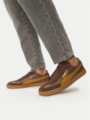 Sneakersy Puma Club II Era 39744760 Brązowy