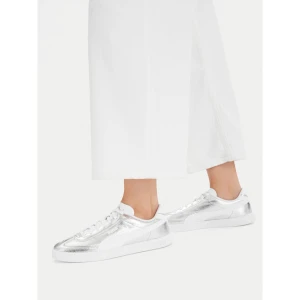 Sneakersy Puma Club II Era Metallic Whisper 404461 02 Srebrny