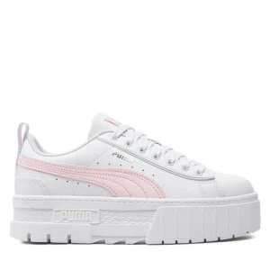 Sneakersy Puma Mayze Lth Piping Jr 396664-02 Puma White/Whisp Of Pink/Dewdrop