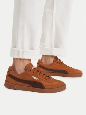 Sneakersy Puma Puma Club II Era 400717 35 Brązowy