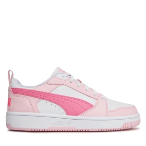 Sneakersy Puma Puma Rebound V6 Lo Jr 393833 08 Puma White/Fast Pink/Whisp Of Pink
