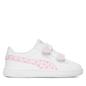 Sneakersy Puma Puma Smash 3.0 Hearty V PS 405638 01 Biały