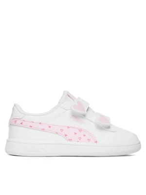 Sneakersy Puma Puma Smash 3.0 Hearty V PS 405638 01 Biały