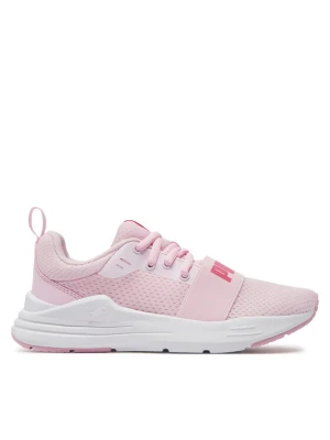 Sneakersy Puma Puma Wired Run Jr 374214 25 Różowy