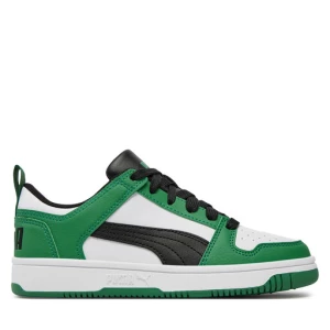Sneakersy Puma Rebound Layup Lo SL Jr 370490 PUMA White-PUMA Black-Archive Green