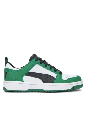 Sneakersy Puma REBOUND LAYUP LO SL JR 37049024 Zielony